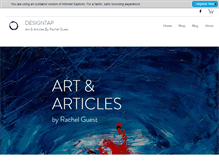 Tablet Screenshot of designtap.com